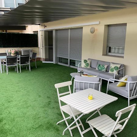 Espectacular Piso Con Fascinante Terraza Near Barcelona Apartment Sant Adria de Besos Ngoại thất bức ảnh