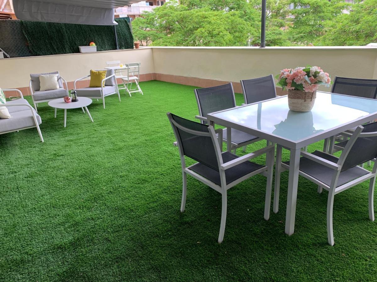Espectacular Piso Con Fascinante Terraza Near Barcelona Apartment Sant Adria de Besos Ngoại thất bức ảnh